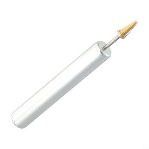 Praktischer Lederkanten-Färbestift, ideal für verschiedene Arten von Leder und Stoff (Silber) von zeroupshop