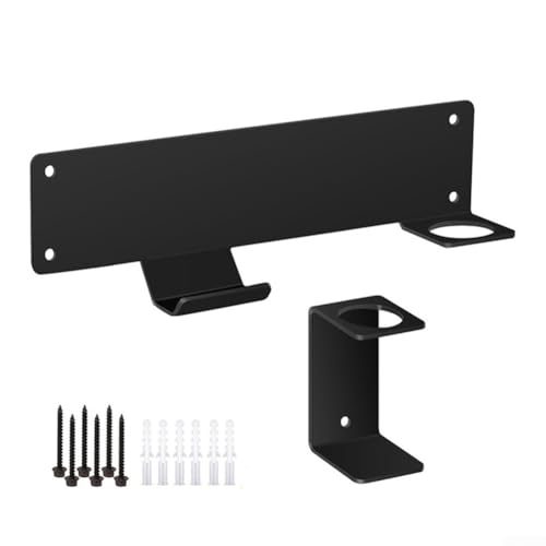 Robuste Metall-Wandhalterung für Wagenheber mit stabilen Haken zur Sicherung von Hydraulikwagenhebern und Ausrüstung, platzsparender Organizer, geeignet für Werkstätten und Garagen von zeroupshop