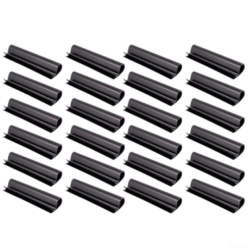 Sichere Poolabdeckungen in diesem Winter mit winddichten Clips für oberirdische Pools, Design, inklusive 24 Clips (12 cm) von zeroupshop