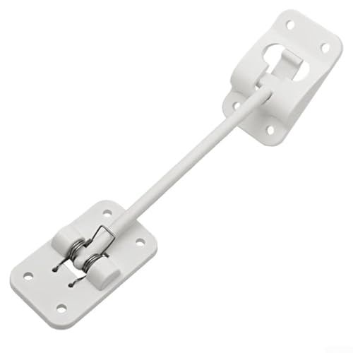 Sichern Sie Ihre Türen mit gefederten statischen Anhängerhaltern, ideal für Camping und den Außenbereich (weiß) von zeroupshop