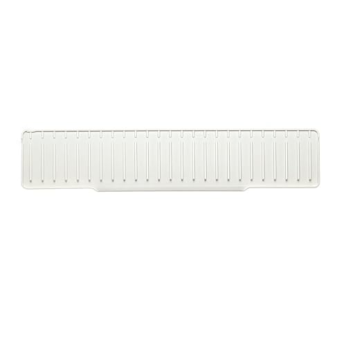 Silikon-Wasserhahnmatte, Abtropfmatte für Küchenspüle, Spritzschutz, 50 x 10 cm, leicht zu reinigen und zu pflegen, Beige von zeroupshop