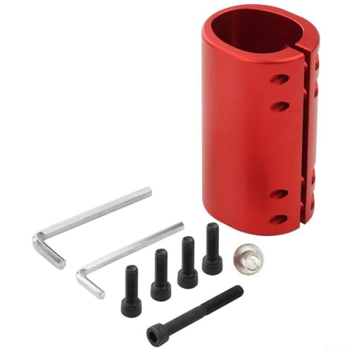 Skateboard-Zubehör, zusammenklappbarer Scooter-Halter für Xiaomi M365/PRO mit Schnellentriegelungsfunktion (rot) von zeroupshop
