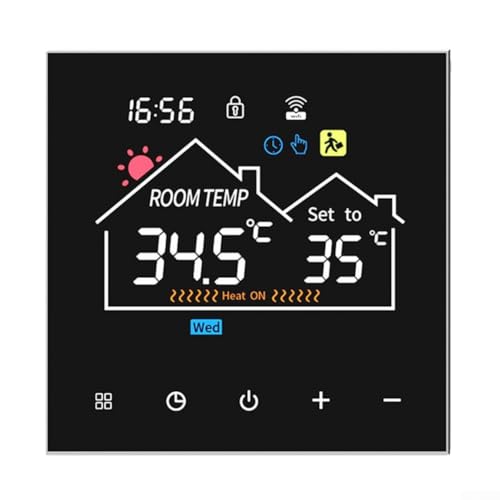 Smart Heating Solution WiFi Enabled Thermostat with Child Lock Functionality for Family Safety Needs (3A water heating) von zeroupshop