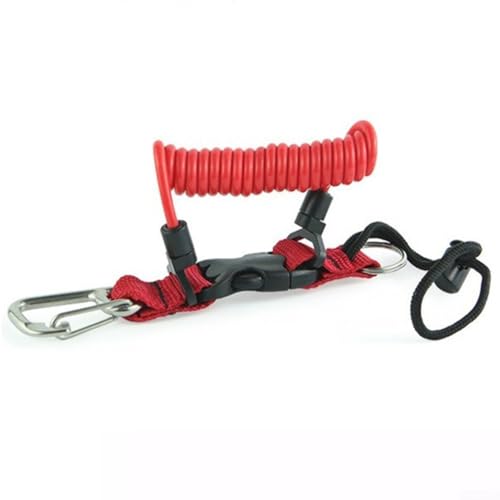 Unverzichtbares Zubehör für Taucher-Kamera-Umhängeband aus robustem und widerstandsfähigem Metall (rot) von zeroupshop