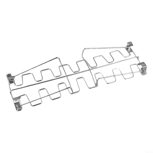 Vereinfachen Sie Ihren Grillprozess mit einem praktischen, kompakten Hühnerhalter mit 14 Schlitzen von zeroupshop
