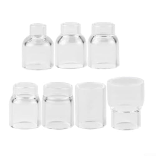 WIG-Glasbecher für WIG-Schweißmodelle WP 9, 17, 18, 20, 25, 26 7 Gläser, 20 O-Ringe und Aufbewahrungsbox WIG-Glasbecher für WIG-Schweißmodelle WP 9, 17, 18, 20, 25, 26 7 Gläser, 20 O-Ringe und Aufbewahrungsbox von zeroupshop