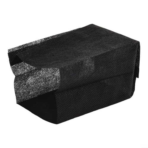 Zeroupshop 100 Stück Pflanzbeutel aus Vliesstoff mit Drainagelöchern für drinnen und draußen, Garten, Setzlinge, Gewächshaus (14 x 15 cm) von zeroupshop