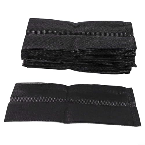 Zeroupshop 100 Stück Pflanzbeutel aus Vliesstoff mit Drainagelöchern für drinnen und draußen, Garten, Setzlinge, Gewächshaus (20 x 20 cm) von zeroupshop
