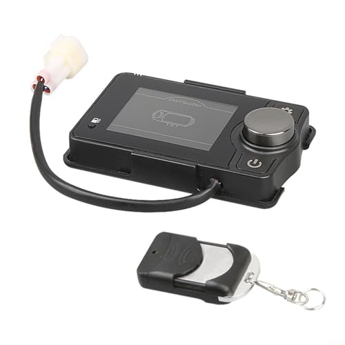 Zeroupshop 12V 24V Kompatibel Bluetooth Steuerung Diesel Standheizung LCD Schalter Fernbedienung für Auto LKW Temperatureinstellung von zeroupshop