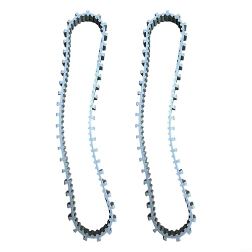 Zeroupshop 2 Pack Pool Robot Cleaner Track Belt 9985006 Ersatzteile für Dolphin Unterwasserreinigersystem Grau Antriebsriemensatz von zeroupshop