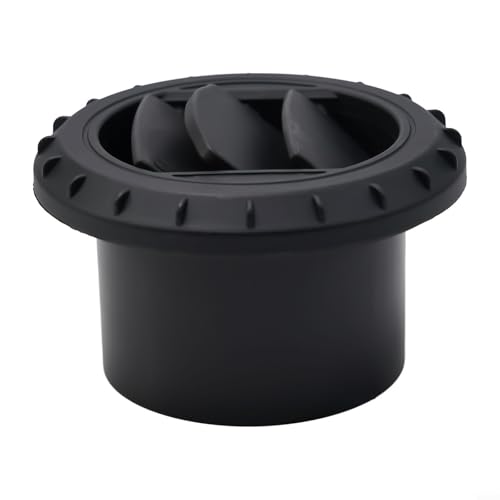 Zeroupshop 360 Grad drehbarer Auslass, 75 mm Durchmesser Auslass Diesel-Standheizungs-Luftleitungsrohr, Luftabweiser Auto-Luftverteiler Zeroupshop 360 Grad drehbarer Auslass, 75 mm Durchmesser Auslass Diesel-Standheizungs-Luftleitungsrohr, Luftabweiser Auto-Luftverteiler von zeroupshop