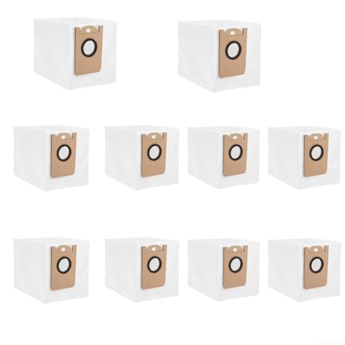 Zeroupshop 5/10 Stück Staubsauger-Ersatz-Staubsaugerbeutel, kompatibel mit Lubluelu SD85, mit ultrafeiner Filterschicht und Vliesstoff-Konstruktion (10 Stück) von zeroupshop