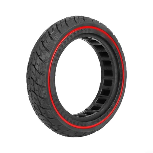 Zeroupshop 8,5 x 2 Off-Road-Vollreifen 50/75-6,1 für Elektroroller, verschleißfestes Design, pannensicheres Gummi mit verbessertem Grip in jedem Gelände Stabilität (Vollreifen x 1 rote Linie) von zeroupshop