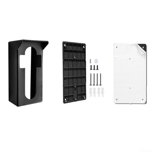 Zeroupshop Anti-Diebstahl-Halterung für Blink-Türklingel-Kamera, verstellbares T-Form-Design mit stanzfreier Installation, einfacher Ladezugriff, schwarzes ABS-Material Zeroupshop Anti-Diebstahl-Halterung für Blink-Türklingel-Kamera, verstellbares T-Form-Design mit stanzfreier Installation, einfacher Ladezugriff, schwarzes ABS-Material von zeroupshop