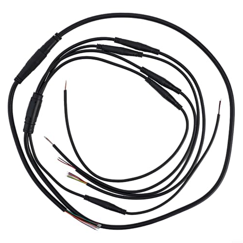 Zeroupshop Elektrisches Fahrrad, wasserdichter Kabelbaum, 10-adriges Kabel-Set mit 1T5-Display-Anschluss, Bremslichtschnittstelle für DIY-E-Bike-Umbau Zeroupshop Elektrisches Fahrrad, wasserdichter Kabelbaum, 10-adriges Kabel-Set mit 1T5-Display-Anschluss, Bremslichtschnittstelle für DIY-E-Bike-Umbau von zeroupshop