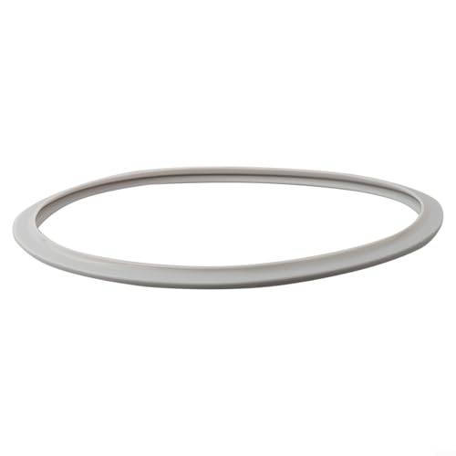 Zeroupshop Ersatz-Dichtungsring für Schnellkochtopf, Silikon, transparent, Gummidichtung, hochtemperaturbeständig, für Edelstahl-Kochgeschirr, 18–26 cm (26 cm) von zeroupshop