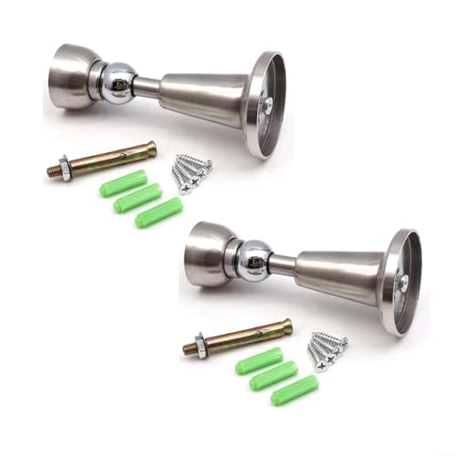 Zeroupshop Magnetischer Türstopper aus 304 Edelstahl mit hydraulischem Stoßdämpfer Federschnäpper Wand- oder Bodenmontage, leises Absenkautomatik, 2 Stück Zeroupshop Magnetischer Türstopper aus 304 Edelstahl mit hydraulischem Stoßdämpfer Federschnäpper Wand- oder Bodenmontage, leises Absenkautomatik, 2 Stück von zeroupshop