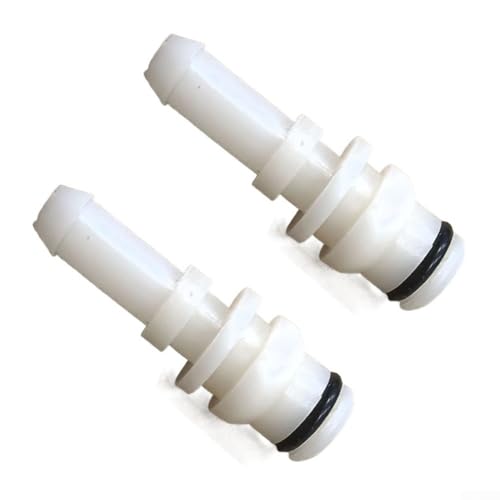 Zeroupshop Schlauchverbinder aus Kunststoff, Schlauchschaft, Teppichreiniger, Ersatz-Schlauchverbinder für Puzzi100 und andere mit Teile-Nr. 4 443019 0 (2 Stück) von zeroupshop