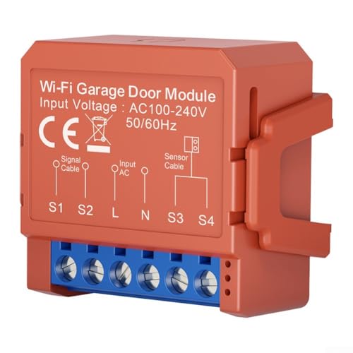 Zeroupshop Smart WiFi Garagentor Modul Fernbedienung Schalter mit Timer-Funktion und App-Steuerung für Rollladentore Zeroupshop Smart WiFi Garagentor Modul Fernbedienung Schalter mit Timer-Funktion und App-Steuerung für Rollladentore von zeroupshop