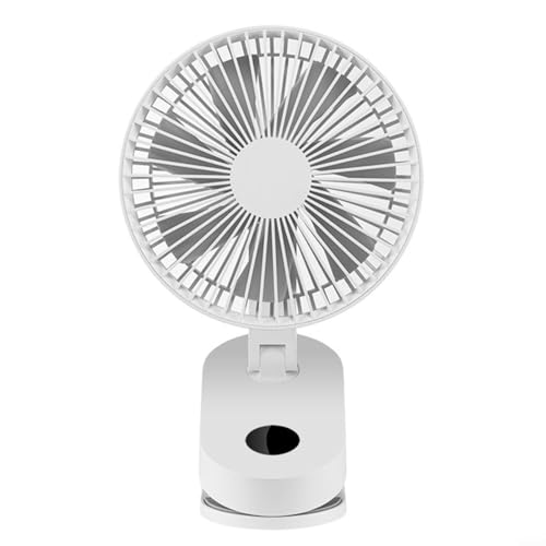 Zeroupshop Tragbarer elektrischer Ventilator mit Clip Desktop Oszillierender Ventilator Wandmontage 3 Geschwindigkeitsstufen USB Wiederaufladbar 4000mAh Akku Leiser Betrieb für Home Office Wohnheim Zeroupshop Tragbarer elektrischer Ventilator mit Clip Desktop Oszillierender Ventilator Wandmontage 3 Geschwindigkeitsstufen USB Wiederaufladbar 4000mAh Akku Leiser Betrieb für Home Office Wohnheim von zeroupshop