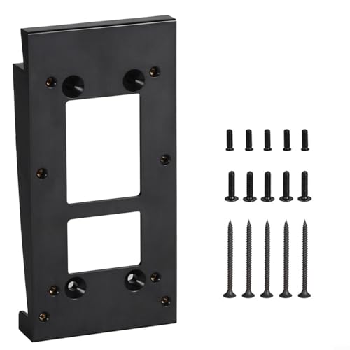Zeroupshop Türklingel Halterung Wandhalterung Adapter für Ring Video Doorbell 2 3 Plus 4 Standard Siding Installation Schwarz Zeroupshop Türklingel Halterung Wandhalterung Adapter für Ring Video Doorbell 2 3 Plus 4 Standard Siding Installation Schwarz von zeroupshop