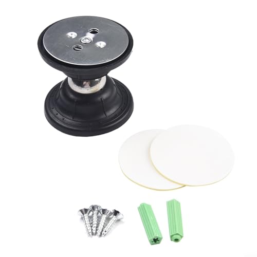 Zuverlässiger RV-Türriegel mit starkem Magnet zur Sicherung offener Türen in Wohnmobilen und Wohnwagen (Schwarz S) von zeroupshop