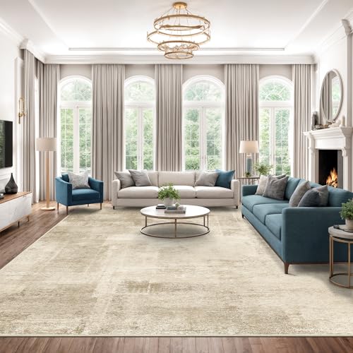 zesthome Teppich, groß, modern, abstrakt, waschbar, niedriger Flor, Wohnzimmerteppich, weich, rutschfest, für den Innenbereich, fusselfrei, für Schlafzimmer, Esszimmer, Wohnzimmer, Bauernhaus zesthome Teppich, groß, modern, abstrakt, waschbar, niedriger Flor, Wohnzimmerteppich, weich, rutschfest, für den Innenbereich, fusselfrei, für Schlafzimmer, Esszimmer, Wohnzimmer, Bauernhaus von zesthome