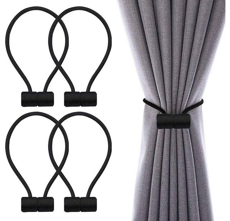 zggzerg Raffhalter 4 Stück Magnetische Vorhang Raffhalter, Gardinen Halter mit Magneten zggzerg Raffhalter 4 Stück Magnetische Vorhang Raffhalter, Gardinen Halter mit Magneten von zggzerg