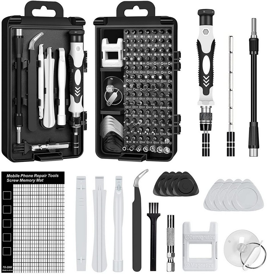 zggzerg Schraubendreher 120-piece screwdriver set, iphone ReparaturDemontagewerkzeug von zggzerg