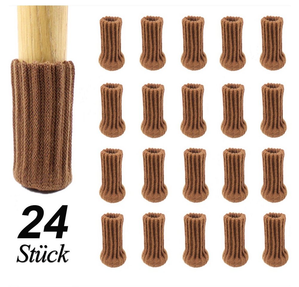 zggzerg Tischbein 24 Stück Stuhlbeinsocke Möbel Socken mit Fühlte Pads, Schutz Stuhl zggzerg Tischbein 24 Stück Stuhlbeinsocke Möbel Socken mit Fühlte Pads, Schutz Stuhl von zggzerg