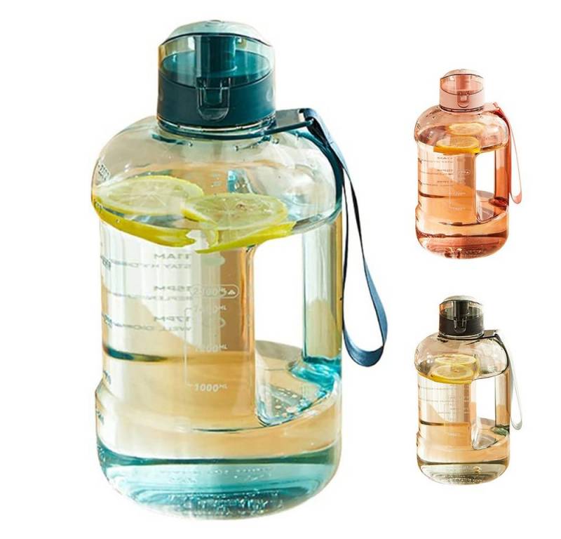 zggzerg Trinkflasche 2,3L Trinkflasche Sport Wasserflasche mit deckel Groß Sportflasche von zggzerg