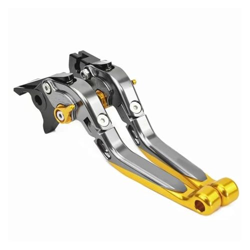 zhaichuhuozuiduo Für KA&WASAKI Z750S Z750 S 2005–2008 Kupplungshebel-Bremshebel-Set, Verstellbar, Klappbar, Motorradzubehör(Style A) von zhaichuhuozuiduo