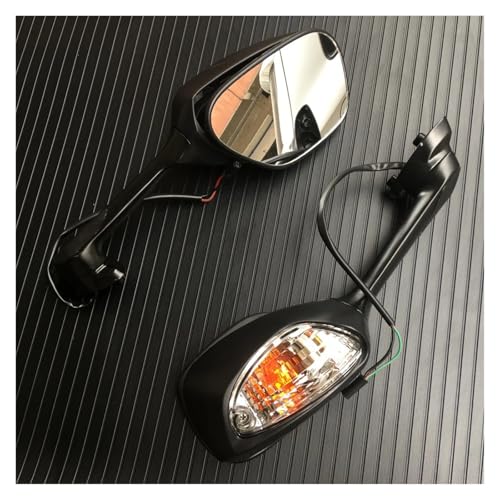 zhaichuhuozuiduo Motorrad-Rückspiegel Mit Blinker Für SU&ZUKI GSXR1000 (2009–2016), GSXR600 (2011–2021), GSXR750 (2012–2013) von zhaichuhuozuiduo