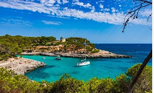 zhangkk Kinder Creative DIY Nach Zahlen Erwachsene Anfänger Nach Zahlen Kits 40X50Cm Boot In Der Schönen Bucht Mallorca, Spanien Digitale Zeichnung Gemälde Animation & Flash zhangkk Kinder Creative DIY Nach Zahlen Erwachsene Anfänger Nach Zahlen Kits 40X50Cm Boot In Der Schönen Bucht Mallorca, Spanien Digitale Zeichnung Gemälde Animation & Flash von zhangkk