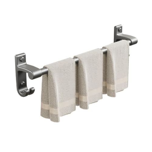 Duschablage Handtuchhalter for das Badezimmer mit Haken, Handtuchhalter aus dickem Aluminium, Handtuchhalter zur Wandmontage ohne Bohren, moderne Handtuchstange for die Heimdekoration Handtuchhalter(G Duschablage Handtuchhalter for das Badezimmer mit Haken, Handtuchhalter aus dickem Aluminium, Handtuchhalter zur Wandmontage ohne Bohren, moderne Handtuchstange for die Heimdekoration Handtuchhalter(G von zhangrui1888