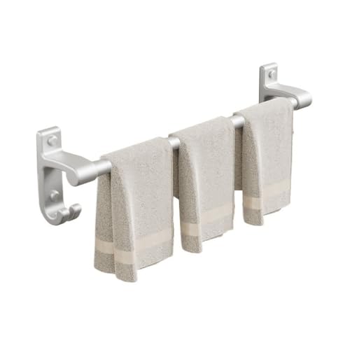 Duschablage Handtuchhalter for das Badezimmer mit Haken, Handtuchhalter aus dickem Aluminium, Handtuchhalter zur Wandmontage ohne Bohren, moderne Handtuchstange for die Heimdekoration Handtuchhalter(M Duschablage Handtuchhalter for das Badezimmer mit Haken, Handtuchhalter aus dickem Aluminium, Handtuchhalter zur Wandmontage ohne Bohren, moderne Handtuchstange for die Heimdekoration Handtuchhalter(M von zhangrui1888