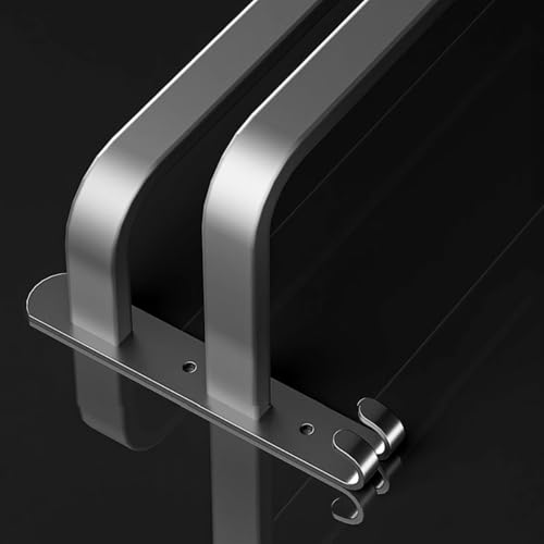 Duschablage Handtuchhalter for die Dusche im Badezimmer, platzsparender Handtuchhalter mit 2 Handtuchstangen und Haken, moderne Handtuchstange aus Aluminium ohne Bohren, Heimdekor Handtuchhalter(50cm) Duschablage Handtuchhalter for die Dusche im Badezimmer, platzsparender Handtuchhalter mit 2 Handtuchstangen und Haken, moderne Handtuchstange aus Aluminium ohne Bohren, Heimdekor Handtuchhalter(50cm) von zhangrui1888