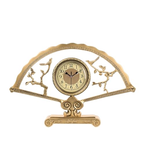 zhangrui1888 Tischuhren Hause Messing Schreibtisch Uhr Klassische Desktop Dekorative Tisch Uhr for Wohnzimmer Decor Vintage Schreibtischuhr zhangrui1888 Tischuhren Hause Messing Schreibtisch Uhr Klassische Desktop Dekorative Tisch Uhr for Wohnzimmer Decor Vintage Schreibtischuhr von zhangrui1888