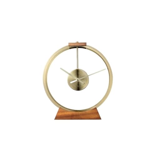 zhangrui1888 Tischuhren Kreative Tischuhr Metall Massivholz Schreibtischuhren Gold Minimalist Desktop Home Dekoration Geschenkideen Vintage Schreibtischuhr zhangrui1888 Tischuhren Kreative Tischuhr Metall Massivholz Schreibtischuhren Gold Minimalist Desktop Home Dekoration Geschenkideen Vintage Schreibtischuhr von zhangrui1888