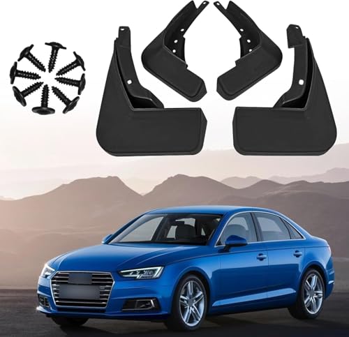 zhangttt 4-Piece Car Mud Flaps Set Für Audi A4 B7 B8 B9 2016-2022 - Front/Rear Splash Guards, No-Drill All-Weather Mudguards with Mounting Screws zhangttt 4-Piece Car Mud Flaps Set Für Audi A4 B7 B8 B9 2016-2022 - Front/Rear Splash Guards, No-Drill All-Weather Mudguards with Mounting Screws von zhangttt