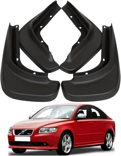zhangttt 4-Piece Car Mud Flaps Set Für Volvo S40 2008-2015 - Front/Rear Splash Guards, No-Drill All-Weather Mudguards with Mounting Screws zhangttt 4-Piece Car Mud Flaps Set Für Volvo S40 2008-2015 - Front/Rear Splash Guards, No-Drill All-Weather Mudguards with Mounting Screws von zhangttt