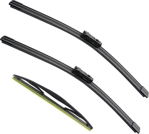 zhangttt Universal Naturkautschuk-Wischgummi für Frontscheibenwischer – Ersatzgummi für Subaru Outback 2020-2022 26"/18"/16"(Set of 3)-Modelle von zhangttt