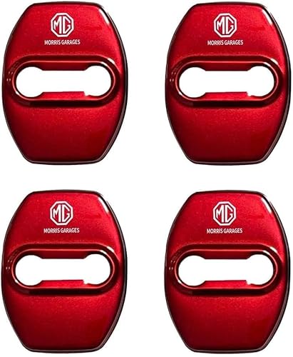 zhangxiaon 4er Set Edelstahl-Autotürschlossabdeckungen für MG One SUV 2021-2023 Rostfreie Türschlösser Schutzabdeckung Auto Türverriegelungsabdeckung von zhangxiaon