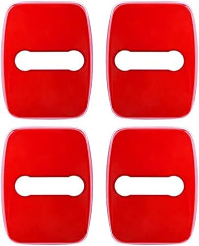 zhangxiaon 4er Set Edelstahl-Autotürschlossabdeckungen für Peugeot 308CC 308SW 407 407SW 607 RCZ Rostfreie Türschlösser Schutzabdeckung Auto Türverriegelungsabdeckung von zhangxiaon