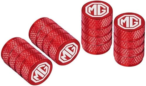 zhangxiaon Alu Reifenventilkappen Für MG 6 350 42 550 ZT ZS HS GS 3 TF 5 RX5 ZR GT Korrosionsbeständig Auslaufsicher Autoventile Reifenstaubkappen von zhangxiaon