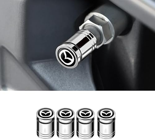 zhangxiaon Alu Reifenventilkappen Für Mazda B Series 1961-2006 Korrosionsbeständig Auslaufsicher Autoventile Reifenstaubkappen zhangxiaon Alu Reifenventilkappen Für Mazda B Series 1961-2006 Korrosionsbeständig Auslaufsicher Autoventile Reifenstaubkappen von zhangxiaon