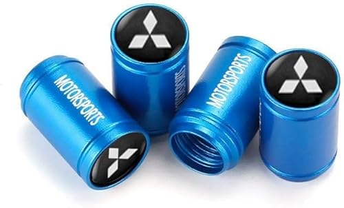 zhangxiaon Alu Reifenventilkappen Für Mitsubishi Lancer Evolution Ⅹ 2008-2014 Korrosionsbeständig Auslaufsicher Autoventile Reifenstaubkappen von zhangxiaon