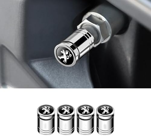 zhangxiaon Alu Reifenventilkappen Für Peugeot Expert 1995-2020 2021 2022 2023 2024 2025 Korrosionsbeständig Auslaufsicher Autoventile Reifenstaubkappen von zhangxiaon