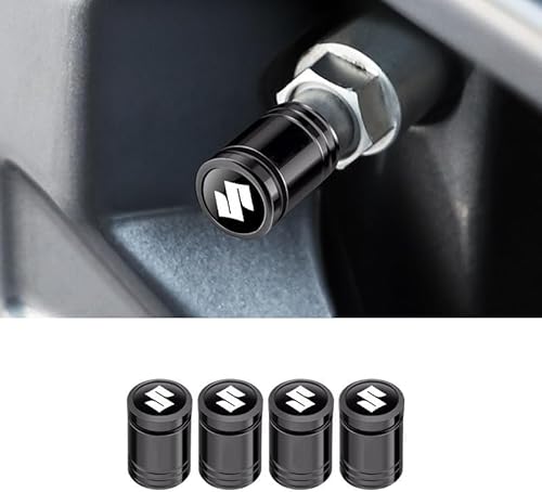 zhangxiaon Alu Reifenventilkappen Für Suzuki Alto 1979-2021 HA Korrosionsbeständig Auslaufsicher Autoventile Reifenstaubkappen von zhangxiaon