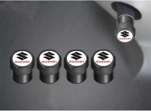 zhangxiaon Alu Reifenventilkappen Für Suzuki Alto VII 2009-2014 Korrosionsbeständig Auslaufsicher Autoventile Reifenstaubkappen von zhangxiaon